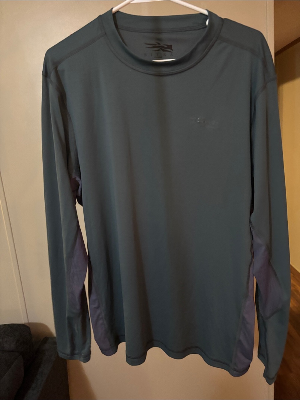 Men's Long-Sleeve Performance Shirt - Teal